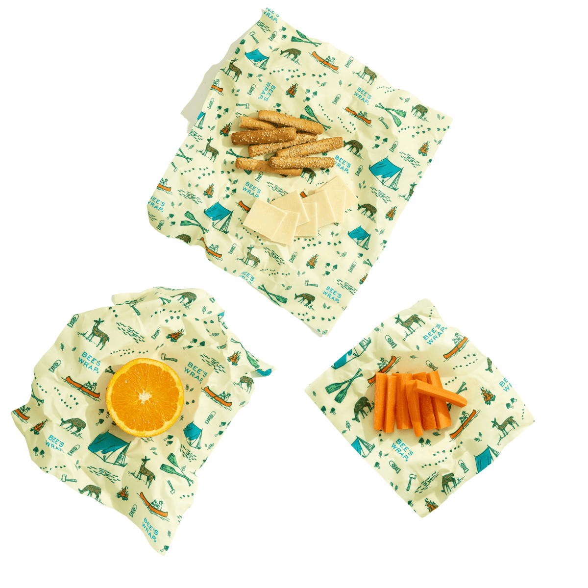 Assorted 3 Pack (S, M, L) Great Outdoors Bundles Bee's Wrap 