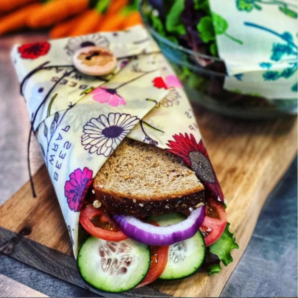 Sandwich Wrap Meadow Magic Vegan Wraps Bee's Wrap 
