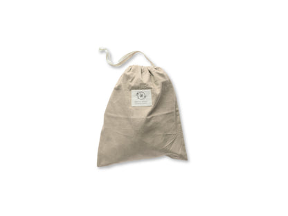Bee's Wrap Bread Bag closed on a white background