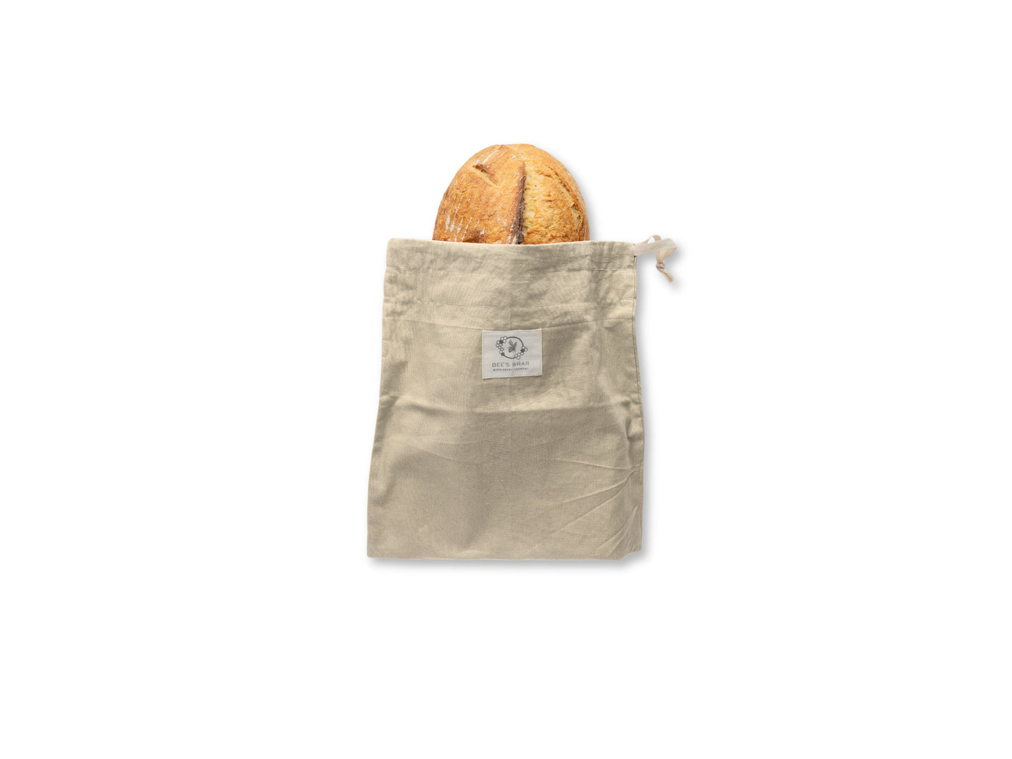 Bee's Wrap Bread Bag on a white background
