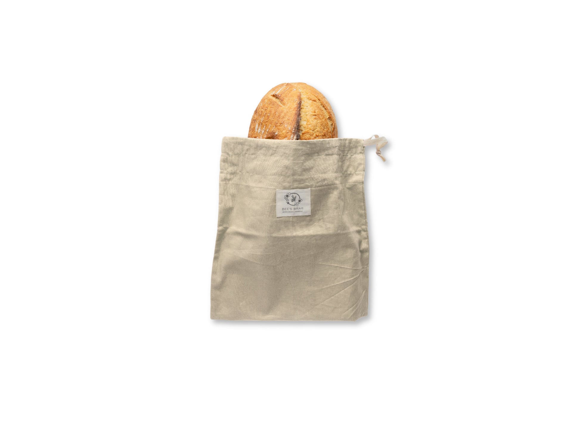Bee's Wrap Bread Bag on a white background