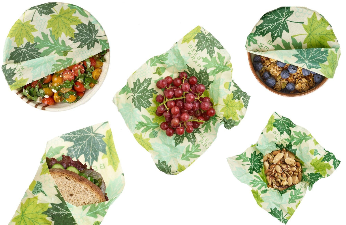 Assorted 6 Pack (2 Sm, 2 Md, 2 Lg) - Forest Floor Bee's Wraps Bee's Wrap 