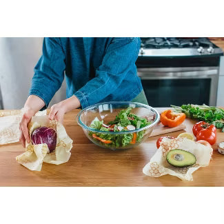 Bee's Wrap Reusable Beeswax Compostable Food Wraps - 2ct Packs Bee's Wrap 