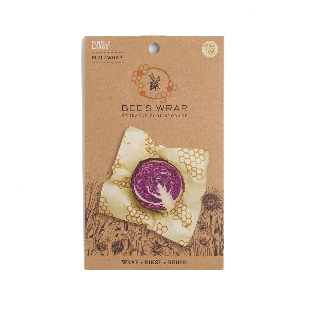 Single Large Honeycomb Single Bee's Wrap 