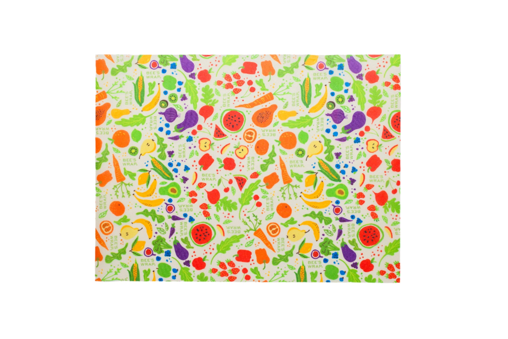 Breadwrap laid flat in Garden Party pattern