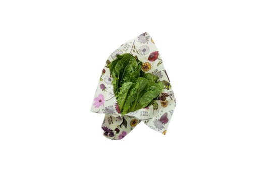 Vegan wrap with lettuce in it
