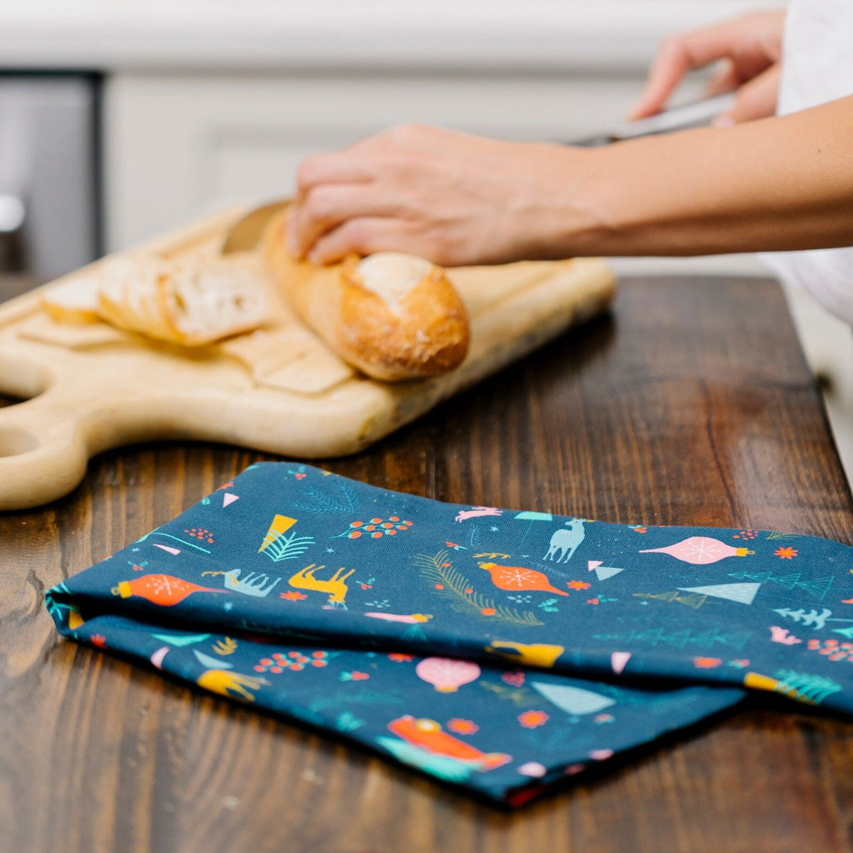 Holiday-themed Tea Towel Set Bee's Wrap 